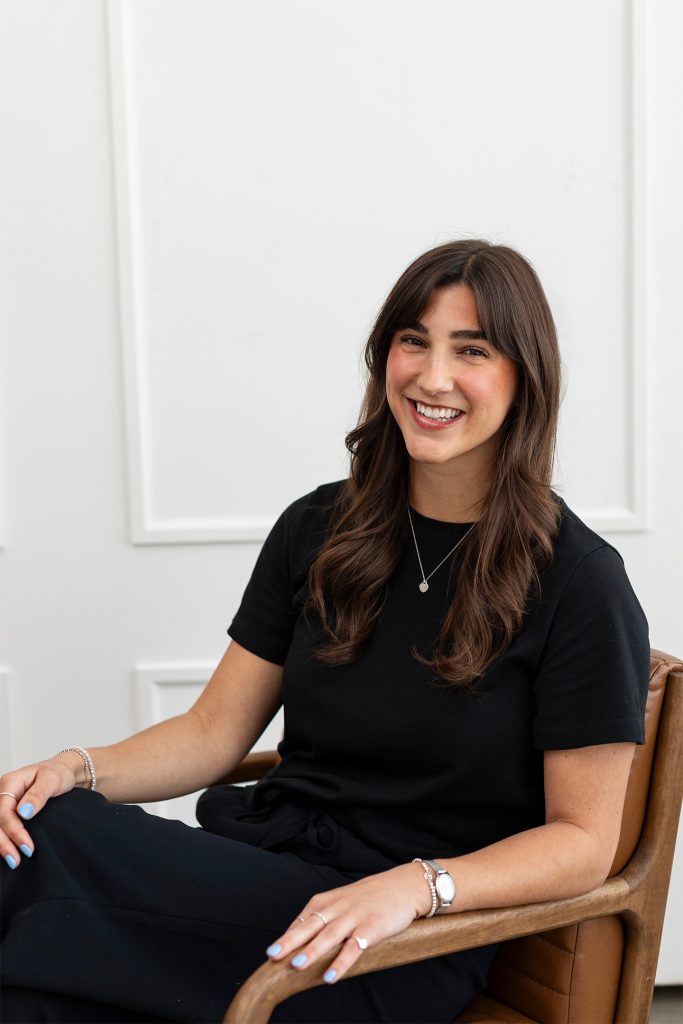 Professional headshot of a female interior design assistant.