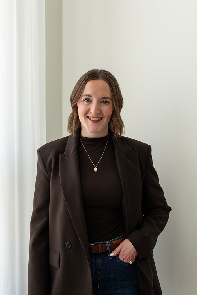 Professional headshot of a female interior designer.